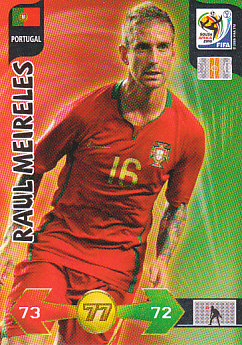 Raul Meireles Portugal Panini 2010 World Cup #283